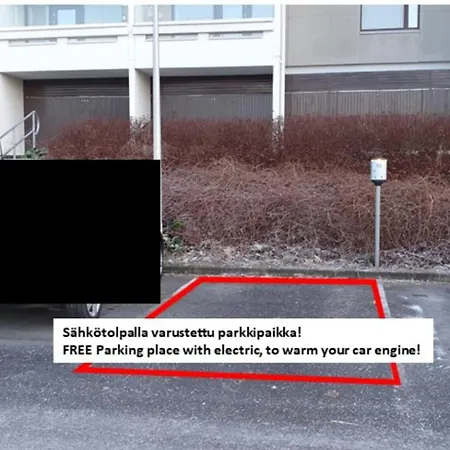 Floor 51m2, Balcony, 150 M Wifi, Free Own Parking Place, 300m Metro Apartment Helsinki