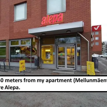 Floor 51m2, Balcony, 150 M Wifi, Free Own Parking Place, 300m Metro Apartment Helsinki